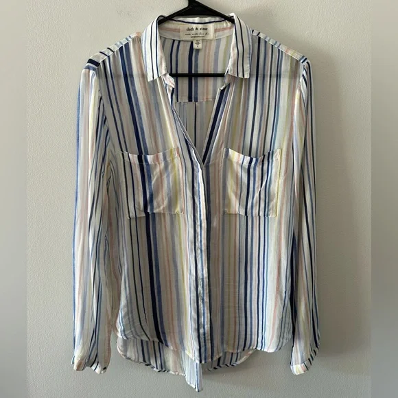 Anthropologie Cloth and Stone Button-Up Shirt - EUC - Picture 2 of 8